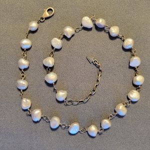 Silpada gray pearl necklace